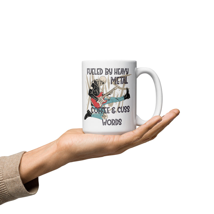 Fueled by Heavy Metal... Mug - Fandom-Made
