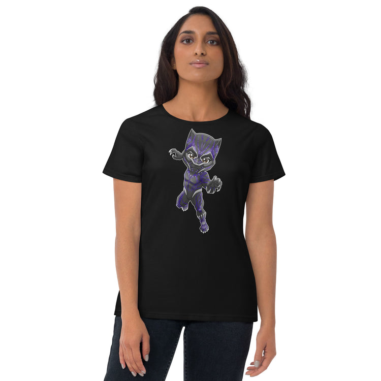 Black Panther Women's T-Shirt - Fandom-Made