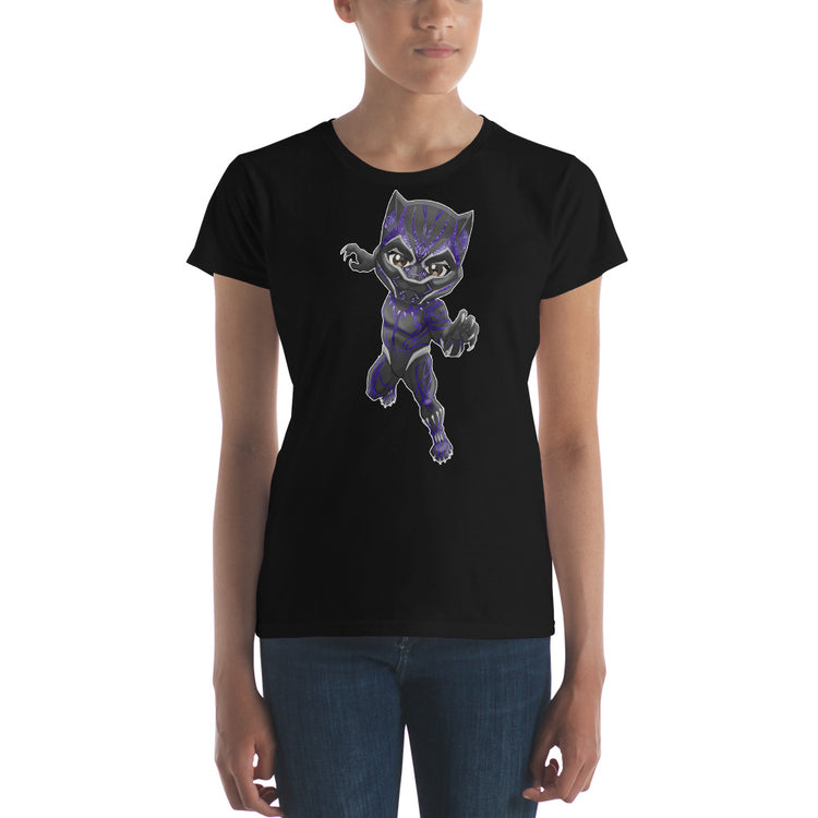 Black Panther Women's T-Shirt - Fandom-Made