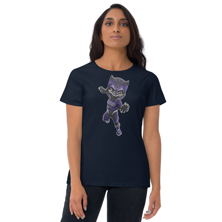 Black Panther Women's T-Shirt - Fandom-Made