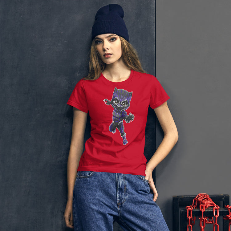 Black Panther Women's T-Shirt - Fandom-Made
