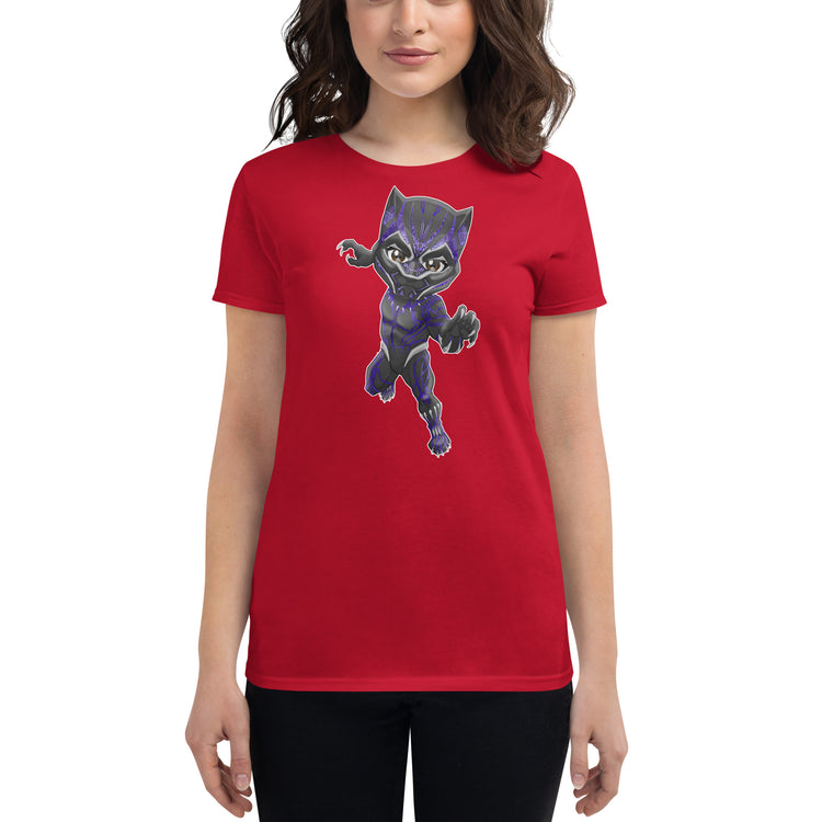 Black Panther Women's T-Shirt - Fandom-Made