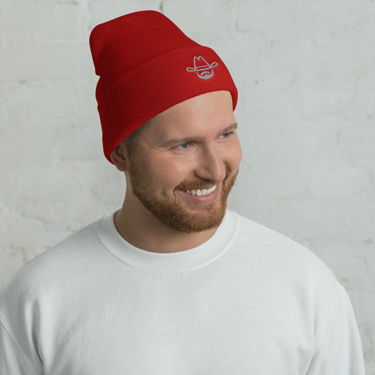 Yellowstone Inspired Embroidered Cuffed Beanie – Rip (Face) - Fandom-Made