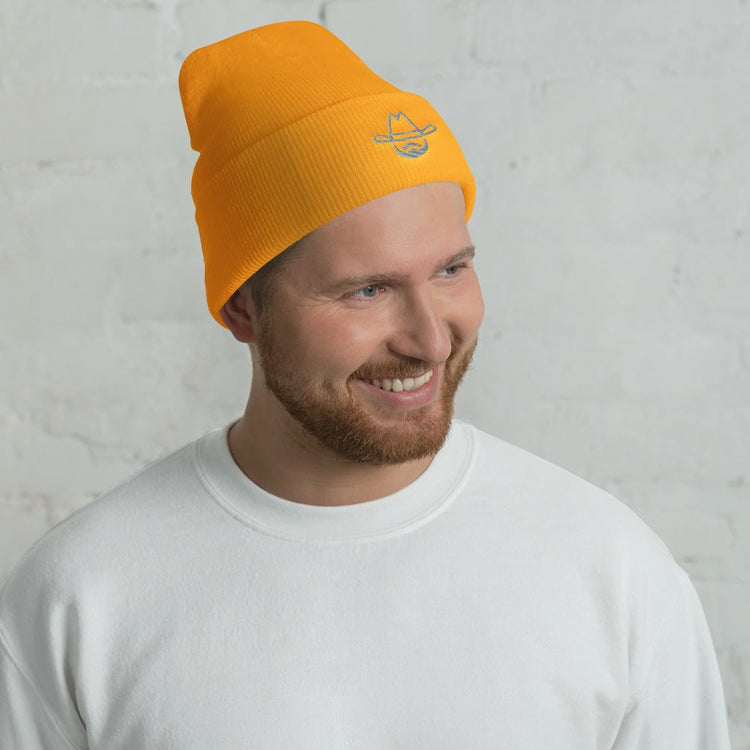 Yellowstone Inspired Embroidered Cuffed Beanie – Rip (Face) - Fandom-Made