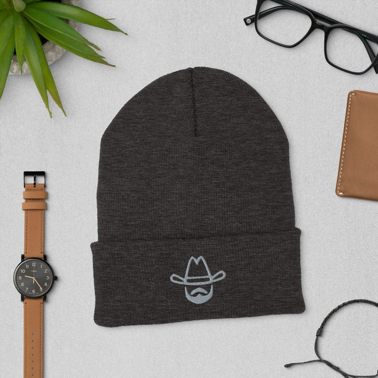 Yellowstone Inspired Embroidered Cuffed Beanie – Rip (Face) - Fandom-Made