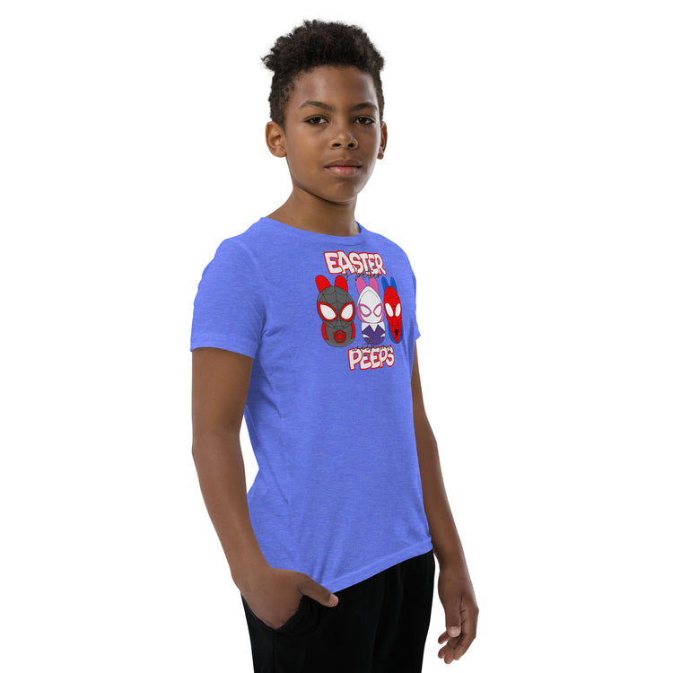 Spidey Peeps Youth Short Sleeve T-Shirt - Fandom-Made