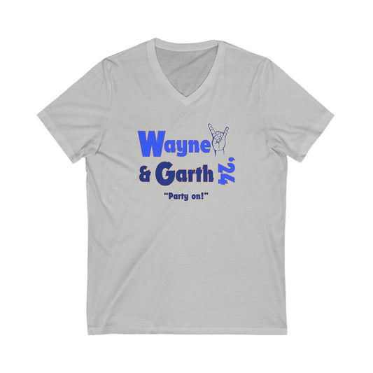 Wayne & Garth '24 V-Neck Tee