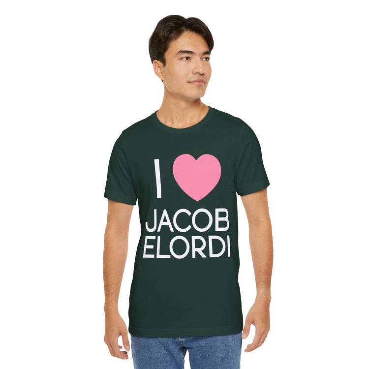 I Love Jacob Elordi Unisex T-Shirt - Fandom-Made