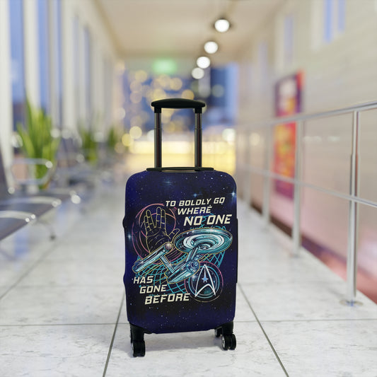 Trek Travel Luggage Cover - Fandom-Made