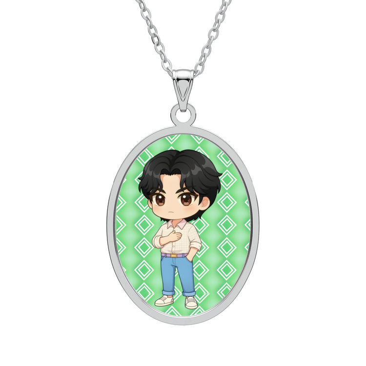 Jinu Saja Oval Pendant