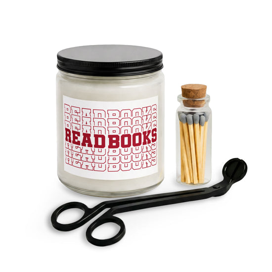 Read Books Candle Set - Fandom-Made