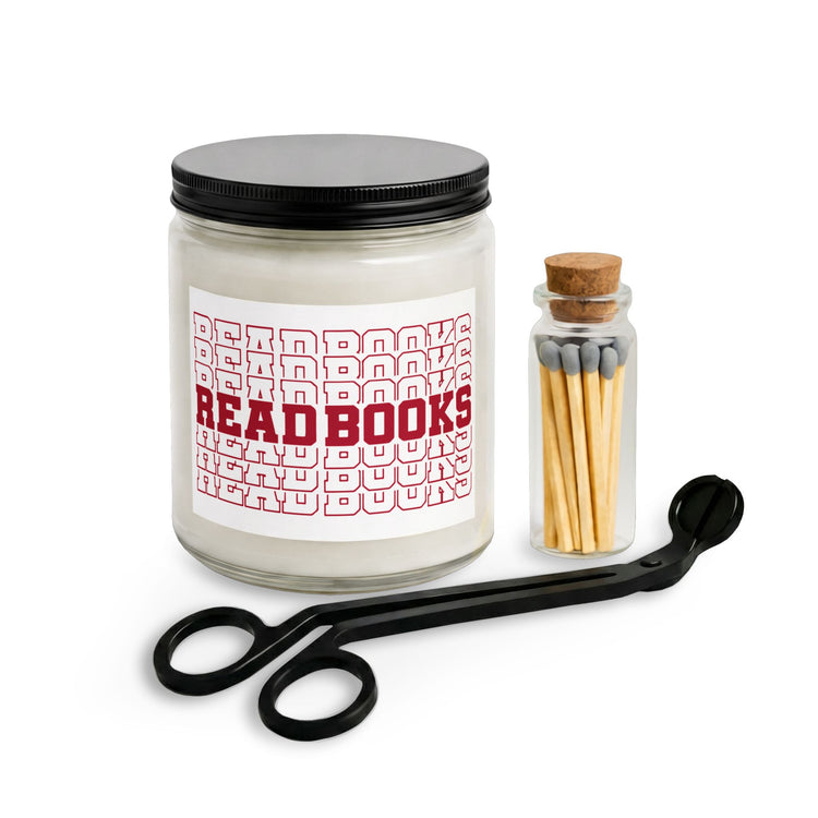 Read Books Candle Set - Fandom-Made