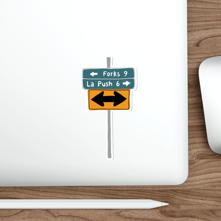Decisions Die-Cut Sticker