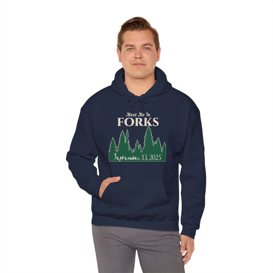 Meet Me In Forks Hoodie - Fandom-Made
