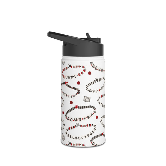 Tortured Friendship Bracelets All-Over Print Water Bottle - Fandom-Made