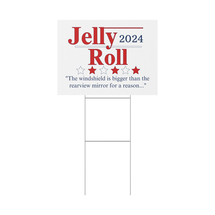 Jelly Roll 2024 Plastic Yard Sign - Fandom-Made