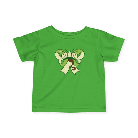 Tiana Bow Infant Jersey T-Shirt