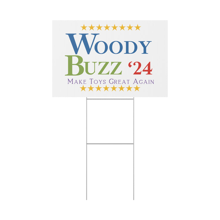 Woody & Buzz '24 Yard Sign