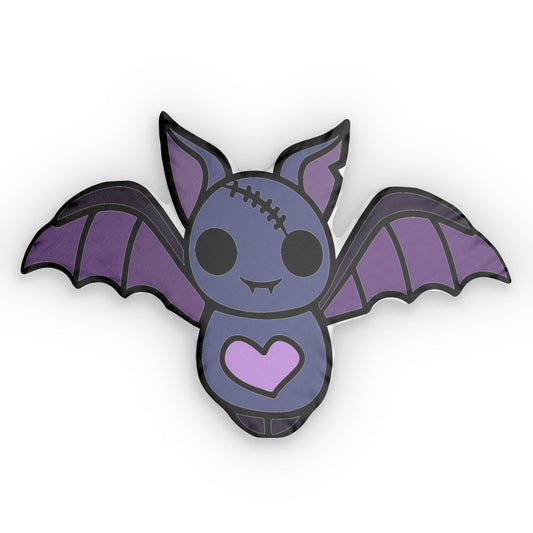 Goth In Training Bat-Shaped Pillow - Fandom-Made