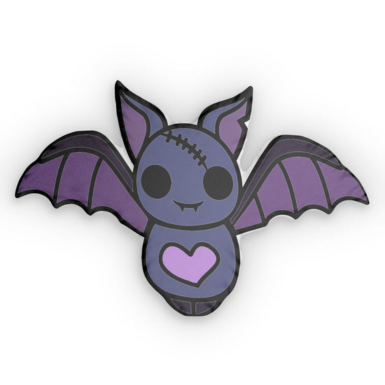 Goth In Training Bat-Shaped Pillow - Fandom-Made