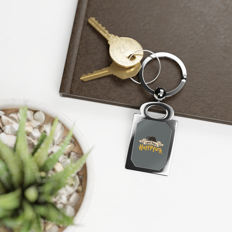 I Don't Give A Hufflepuff Keyring