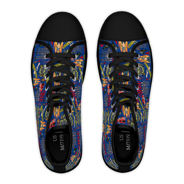 9-1-1 What's Your Emergency Women's High Top Sneakers