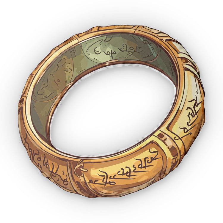 The One Ring-Shaped Pillow - Fandom-Made