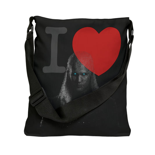 I Love Daemon Targaryen Adjustable Tote Bag - Fandom-Made
