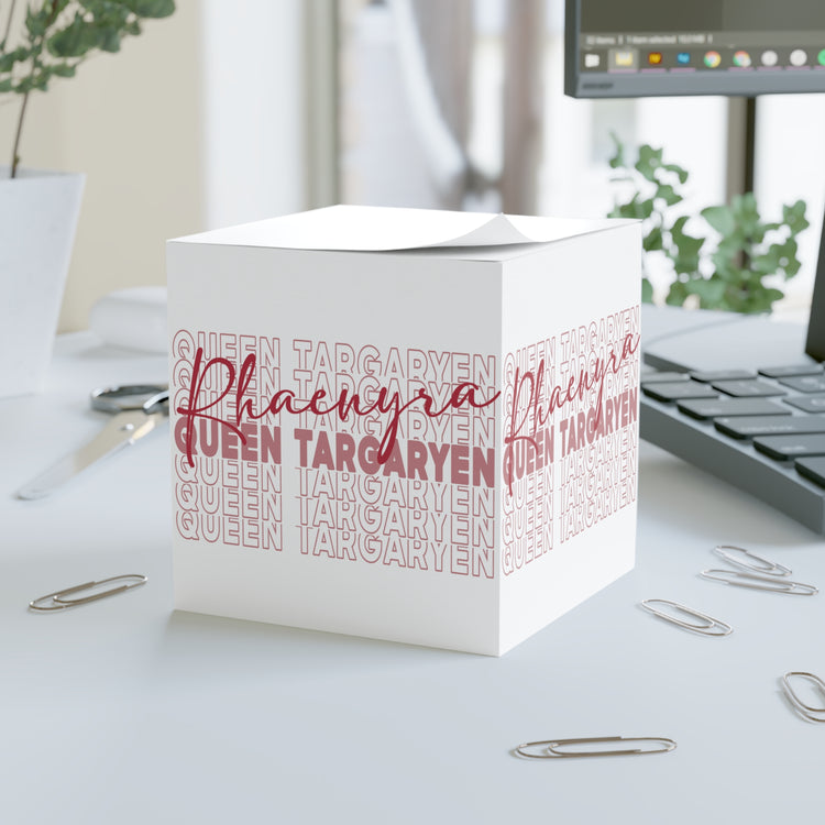 Queen Rhaenyra Note Cube - Fandom-Made