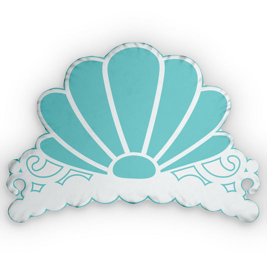 Ariel Crown-Shaped Pillow - Fandom-Made