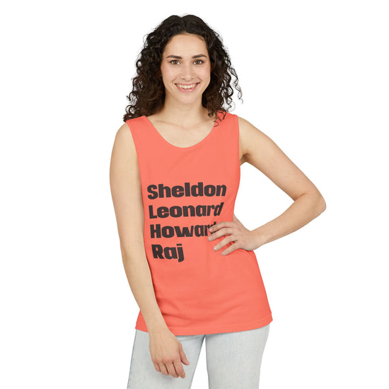Big Bang Names Tank Top - Fandom-Made