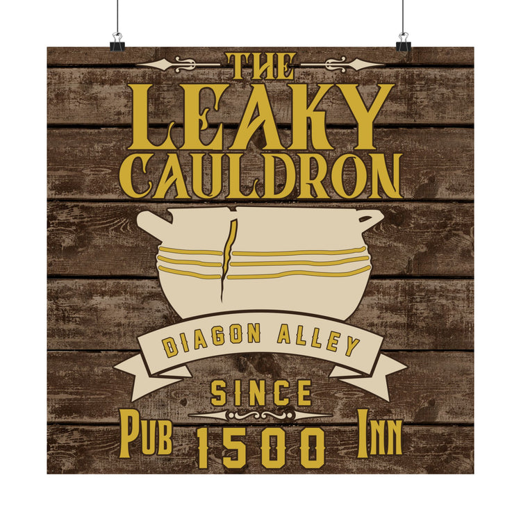 The Leaky Cauldron Poster