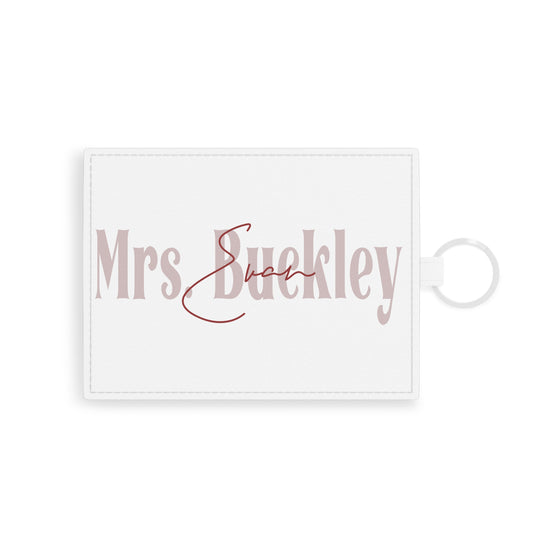 Mrs. Evan Buckley Card Holder - Fandom-Made