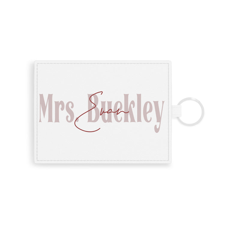 Mrs. Evan Buckley Card Holder - Fandom-Made