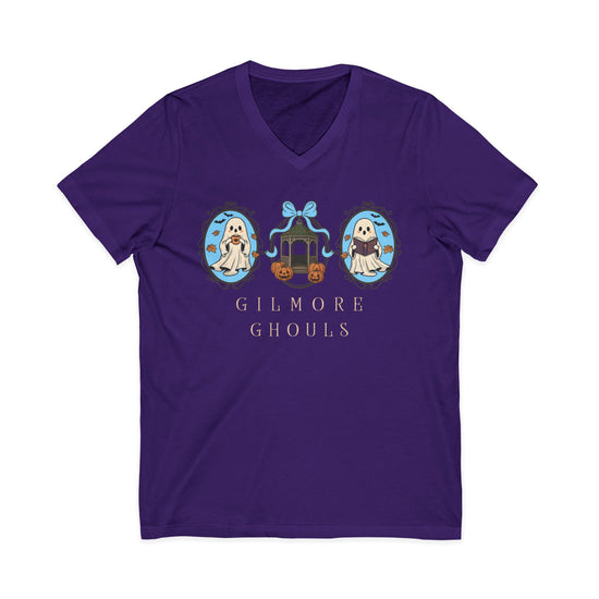 Gilmore Ghouls Unisex V-Neck Tee - Fandom-Made