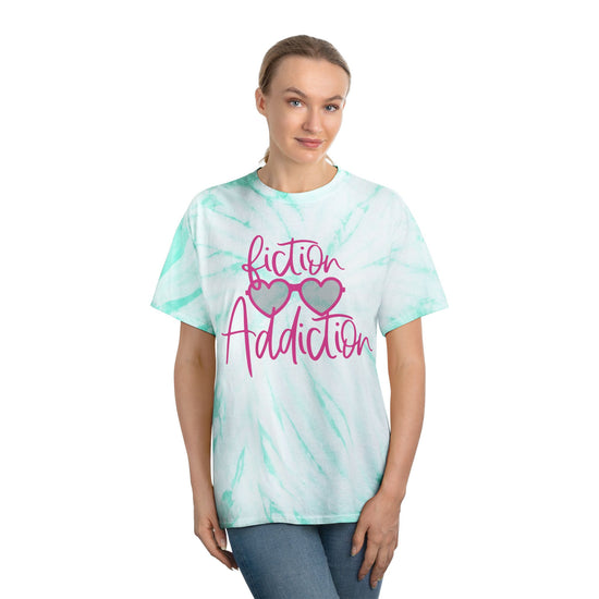 Fiction Addiction Tie-Dye Tee - Fandom-Made