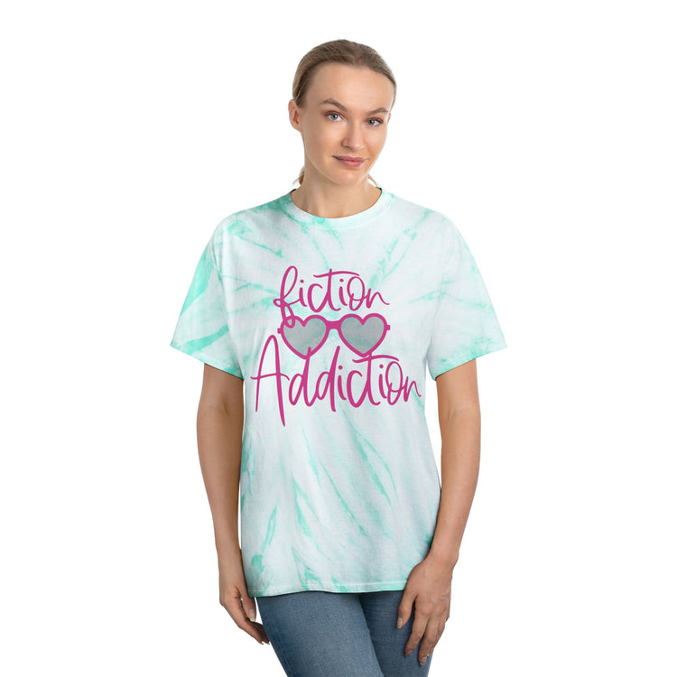 Fiction Addiction Tie-Dye Tee - Fandom-Made