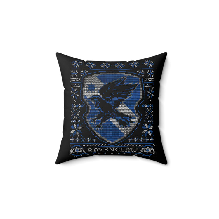 Ravenclaw Ugly Christmas Sweater Pillow