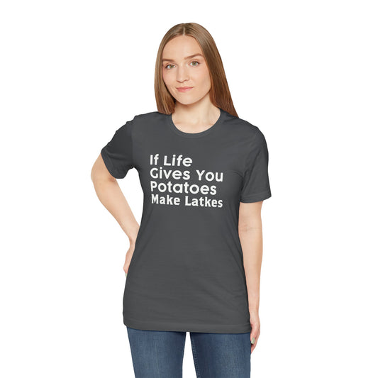Make Latkes T-Shirt - Fandom-Made