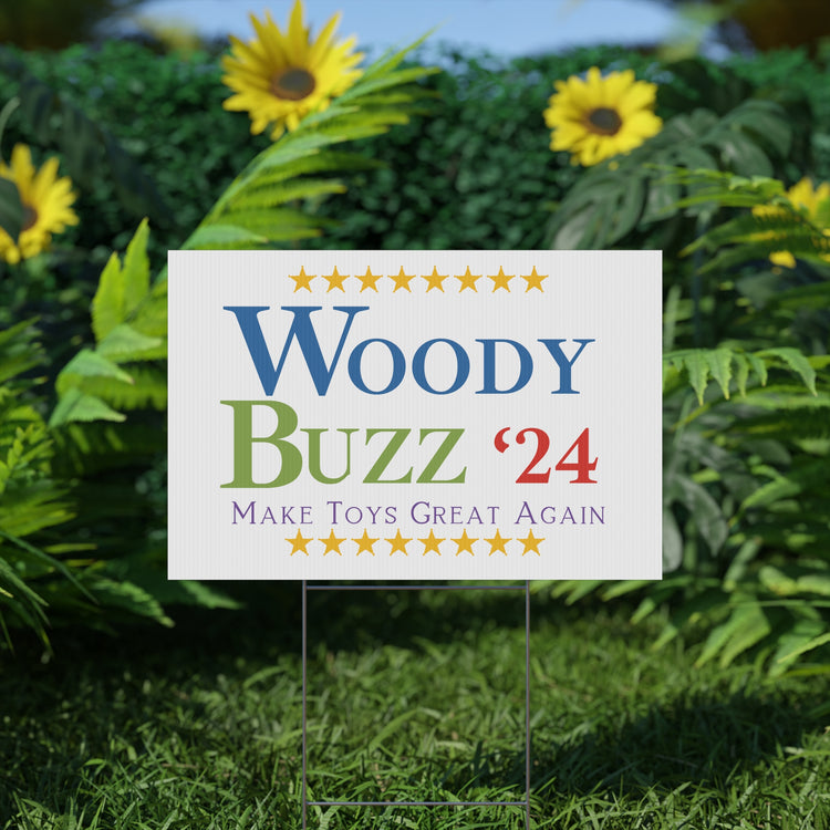 Woody & Buzz '24 Yard Sign