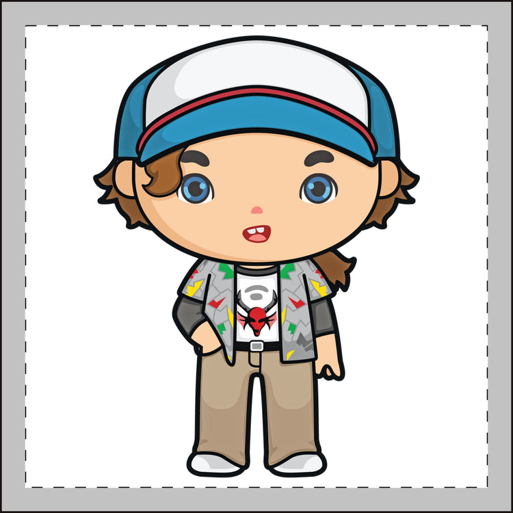 Dustin Henderson Mini Plush Keychain