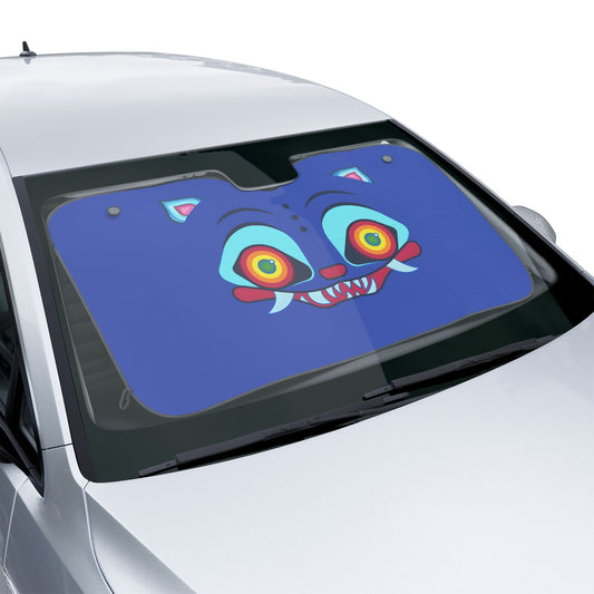 Derpy Face Car Sunshade