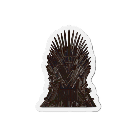 The Iron Throne Die-Cut Magnet