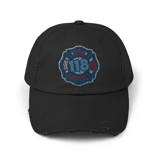 118 Squad Distressed Cap - Fandom-Made