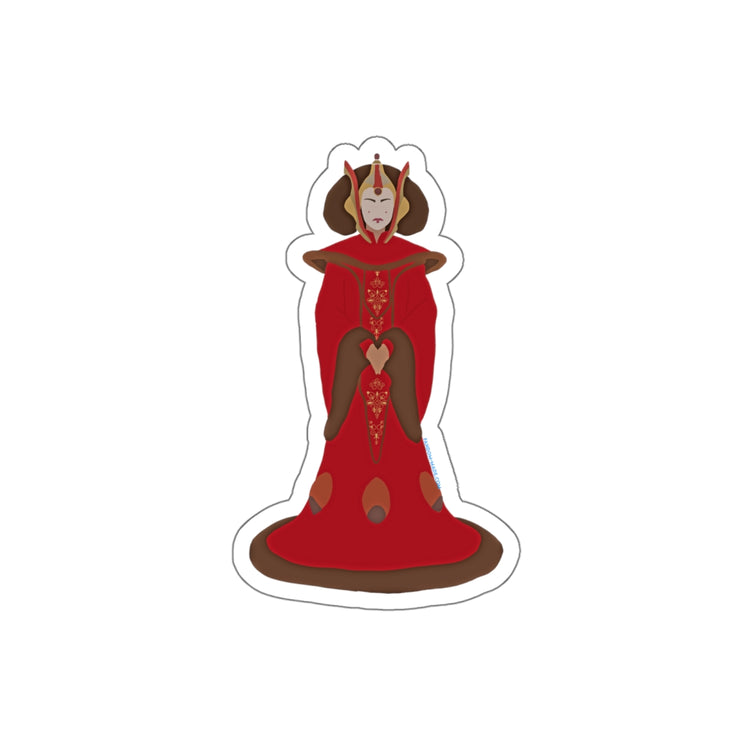 Queen Amidala Die-Cut Stickers - Fandom-Made