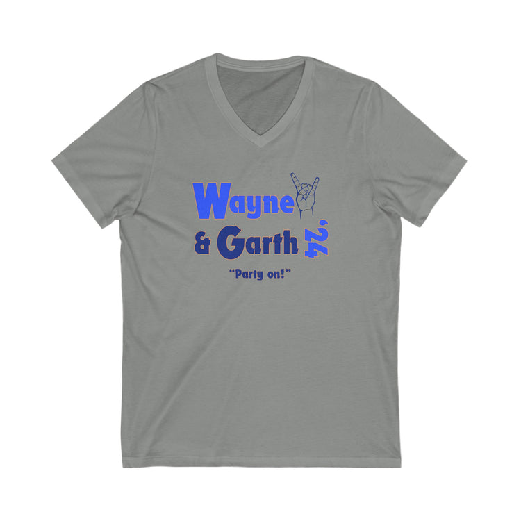 Wayne & Garth '24 V-Neck Tee