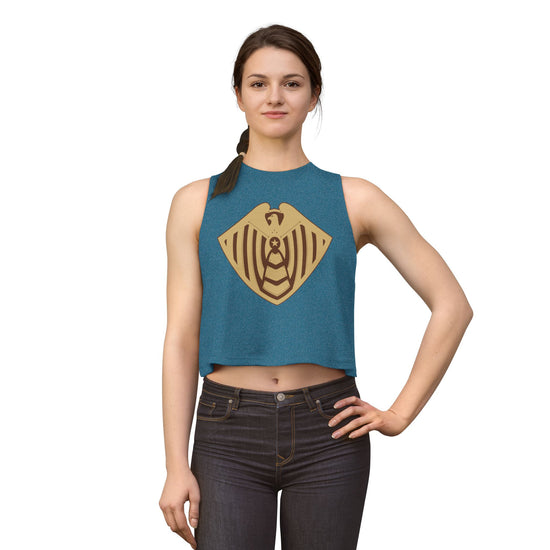 Soldier Boy Shield Women's Crop Top - Fandom-Made