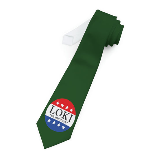 Loki For President Necktie - Fandom-Made