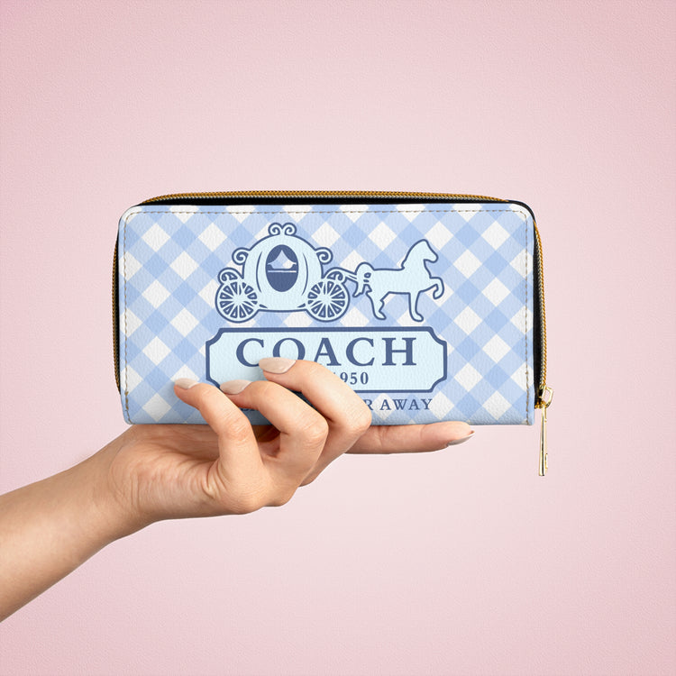 Cinderella Coach Zipper Wallet - Fandom-Made