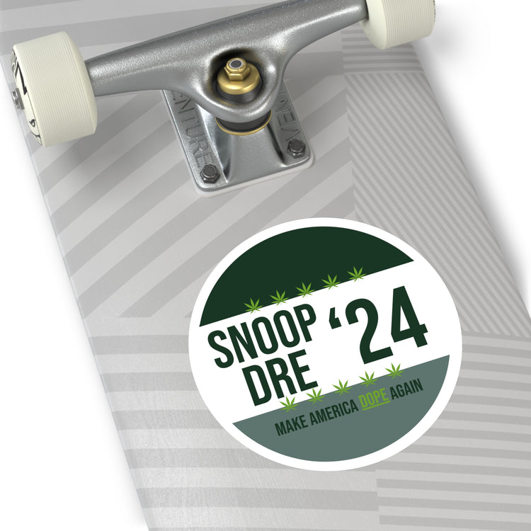 Snoop & Dre '24 Round Sticker